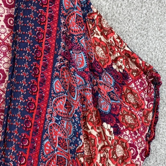 Angie kimono kaftan beachy wrap swim coverup duster boho mixed prints - Picture 3 of 9